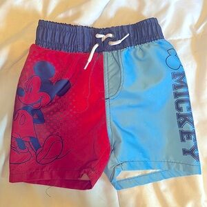 Little boy swim trunks! Mickey Mouse